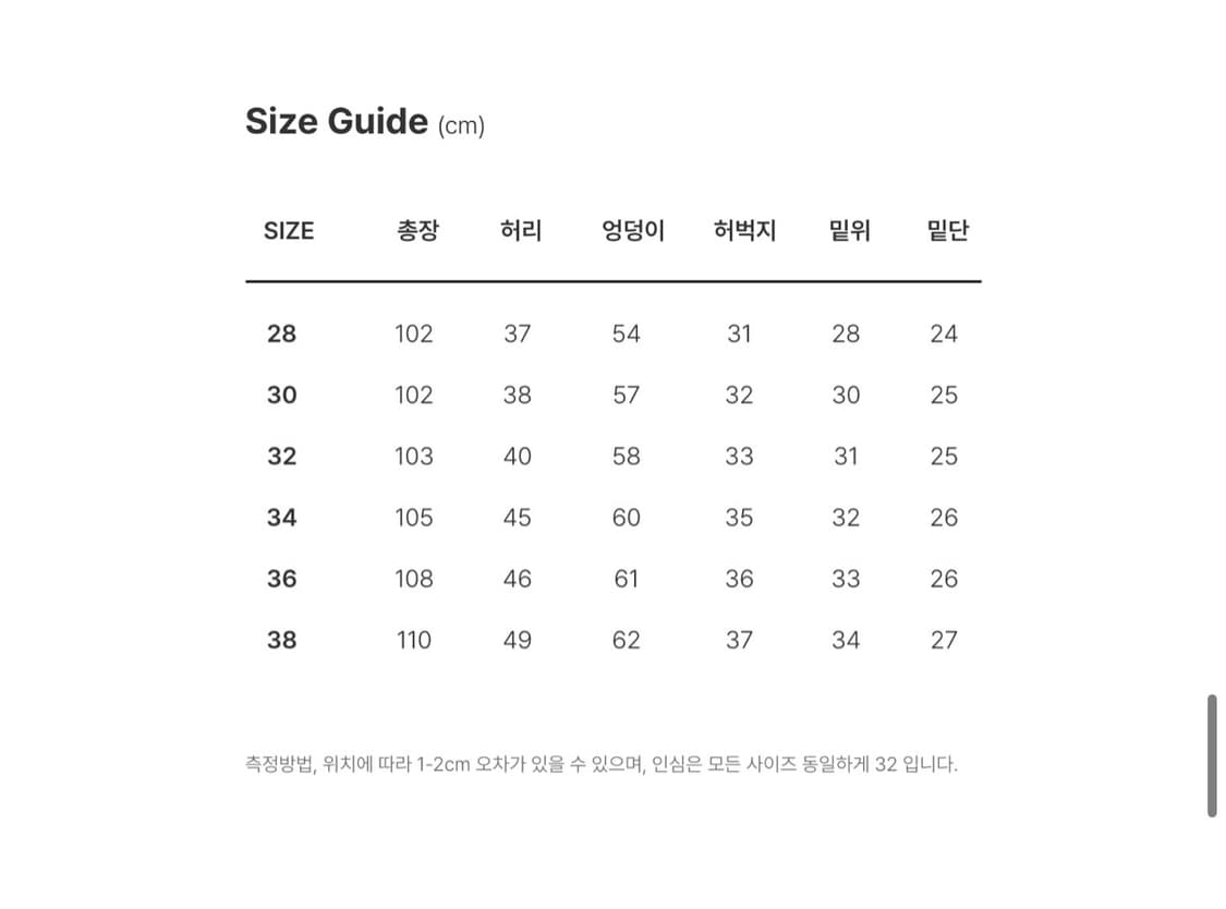 [새상품]디키즈 85283 더블니 루즈핏 데님팬츠 28 상품이미지6