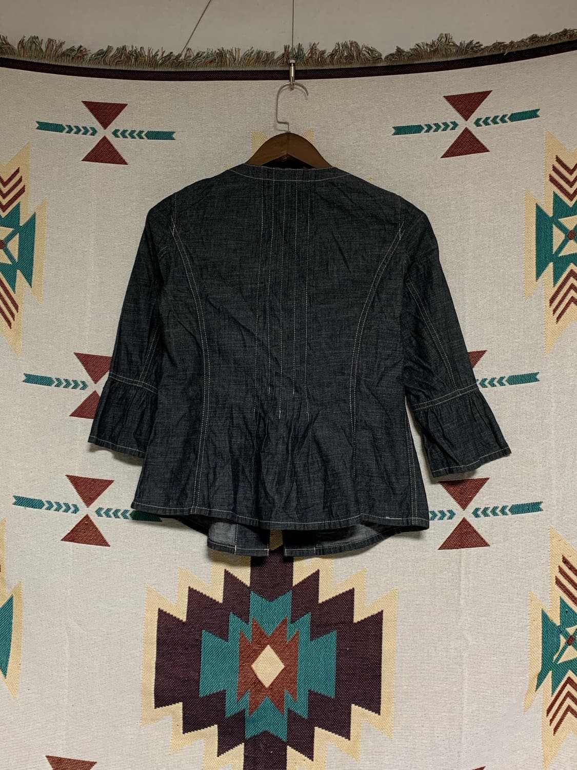 빈티지 데님 블라우스 자켓  상품이미지6