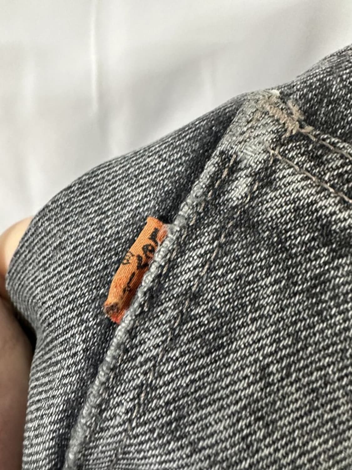 [W33L34] LEVI'S 리바이스615 90s 흑청 오렌지탭빈티지 상품이미지3