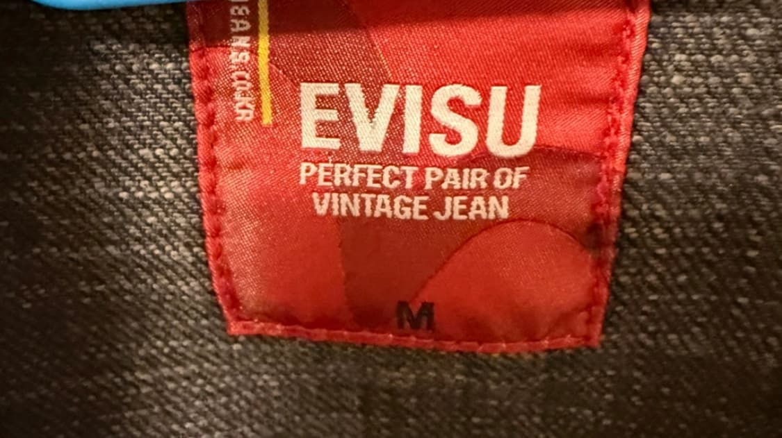 에비수 Evisu 데님 자켓 상품이미지3