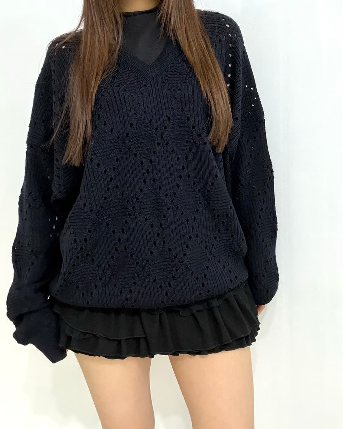 versace navy knit  상품이미지7