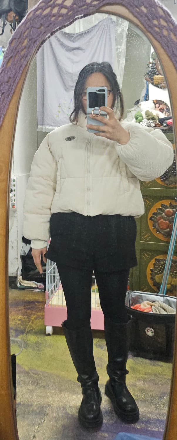 리틀뎁 키즈 코듀로이 패딩 점퍼 Ivory  여성66 상품이미지9