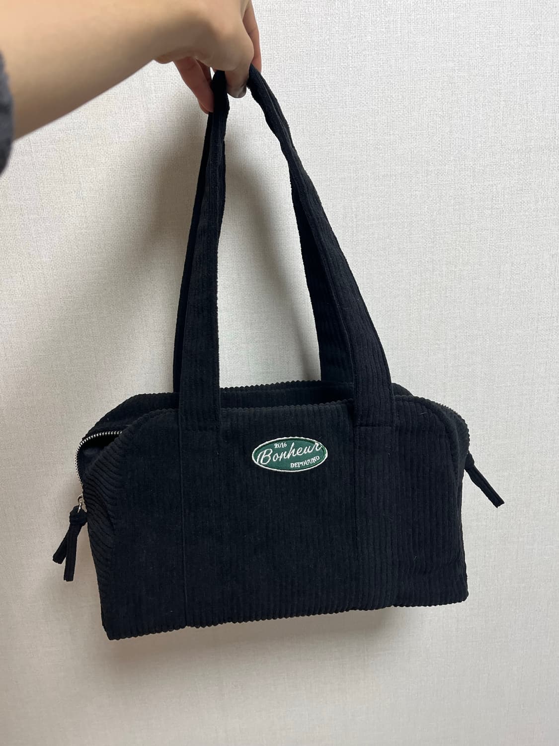 드파운드 코듀로이백 블랙 상품이미지2