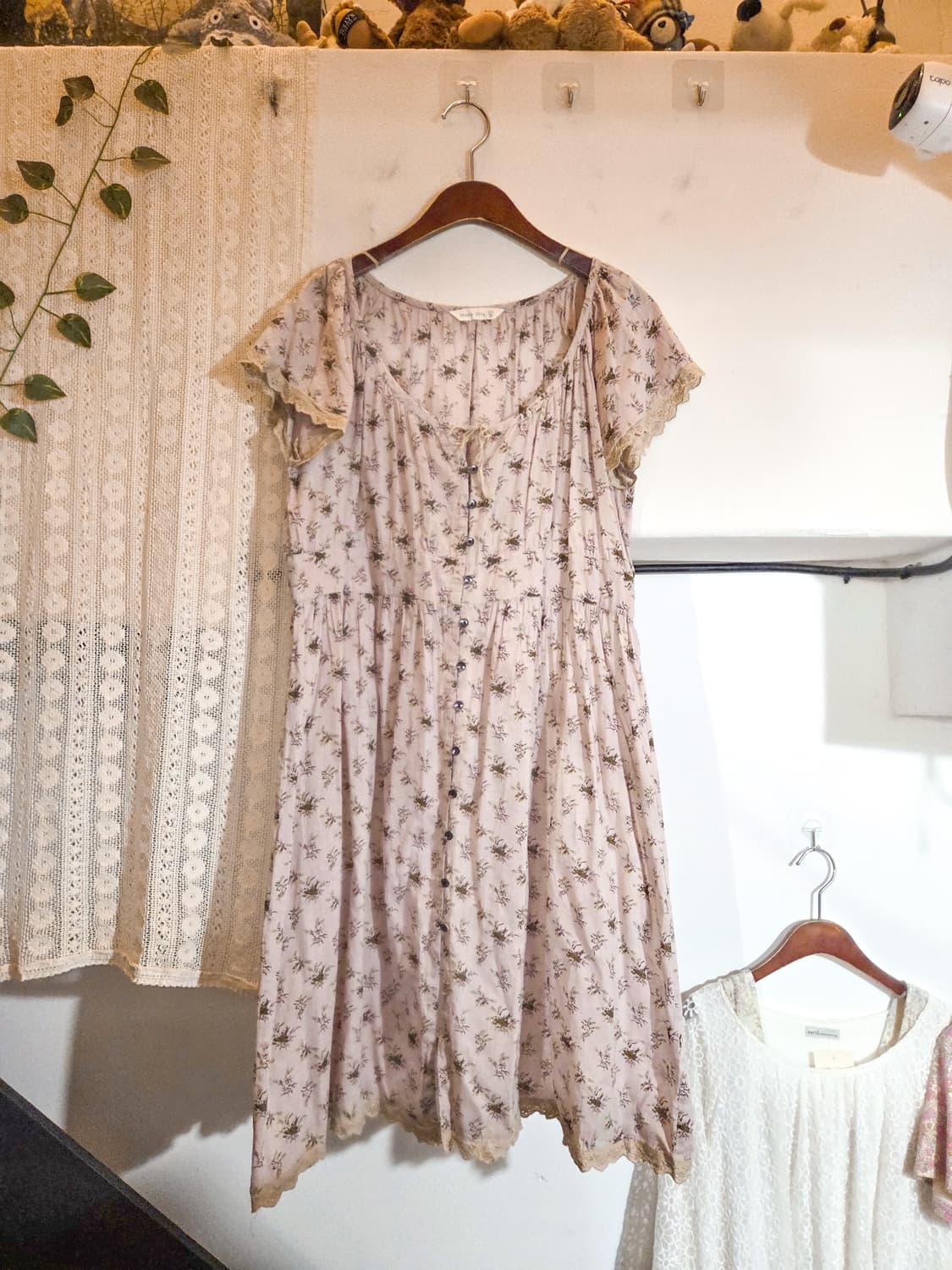 studio clip 잔꽃 버튼업 원피스 상품이미지1