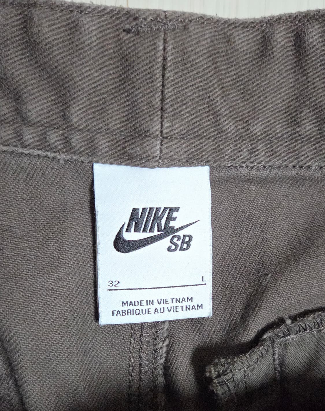 (착샷) 나이키 SB 이셔드 스케이트 워크 팬츠 상품이미지3