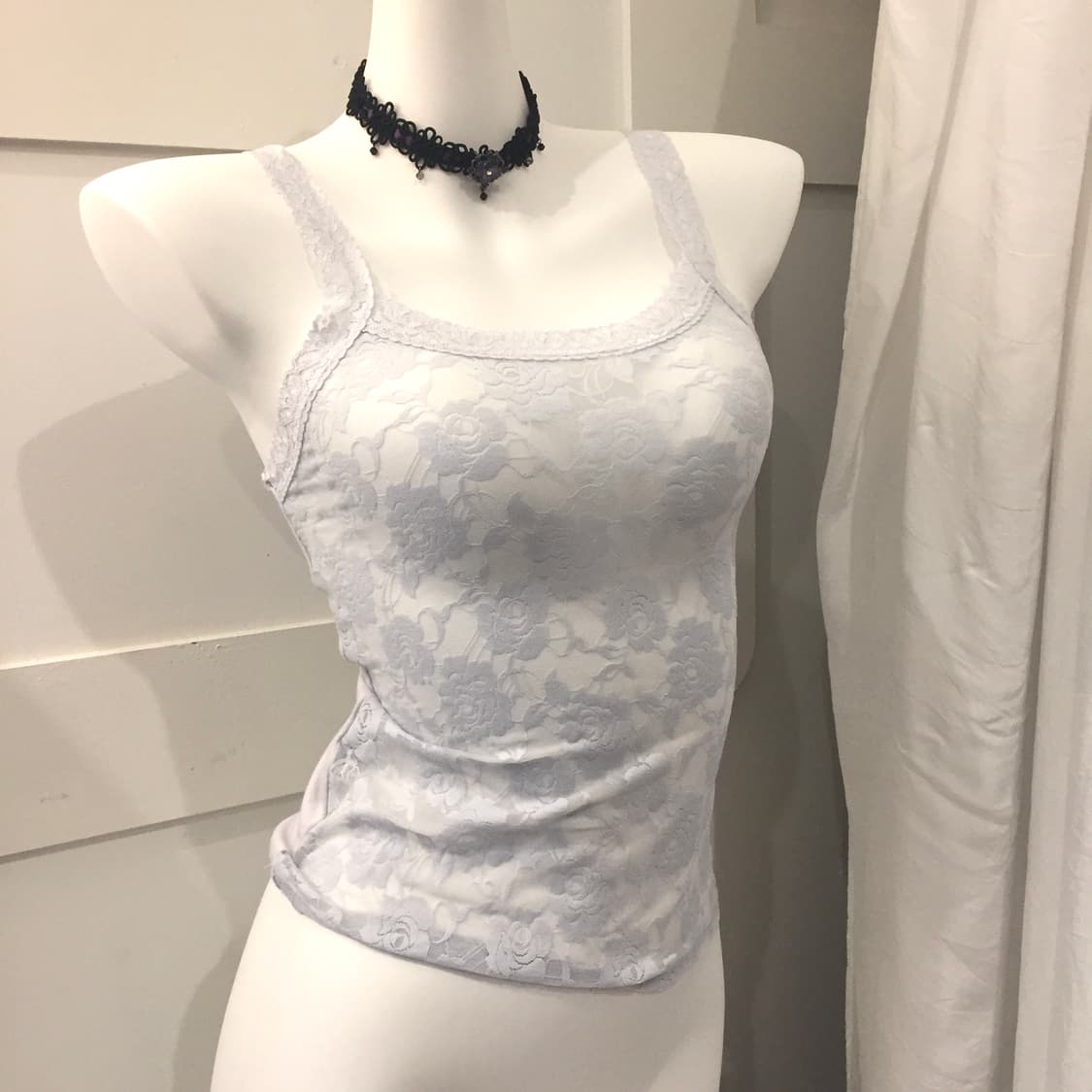 Vintage 히메갸루 오리엔탈 시스루 레이스 슬리브리스 상품이미지2