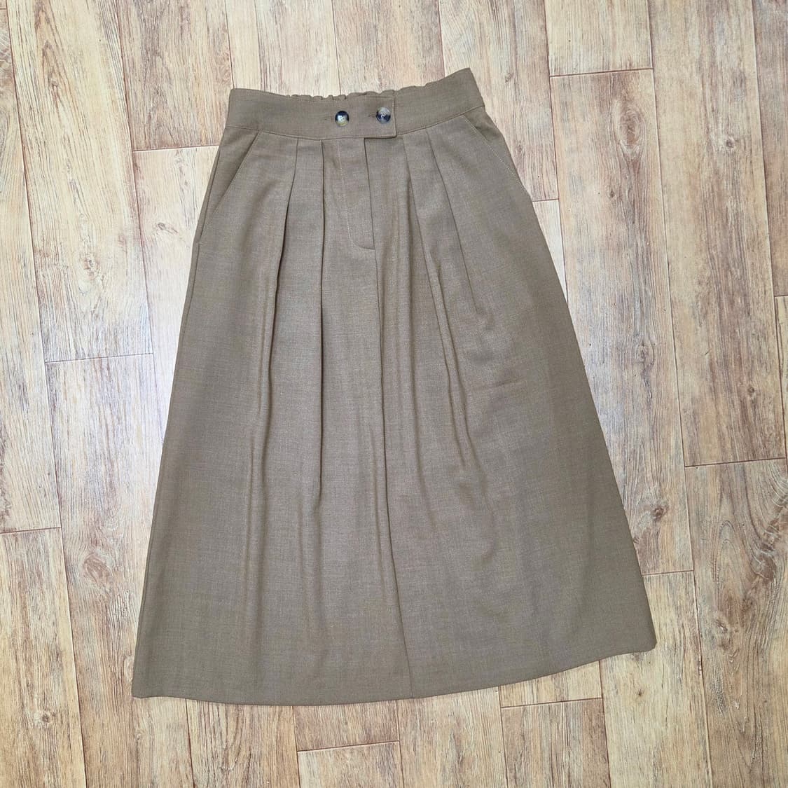 페브러리11(February11) 턱주름 밴딩스커트 55 새상품 상품이미지1