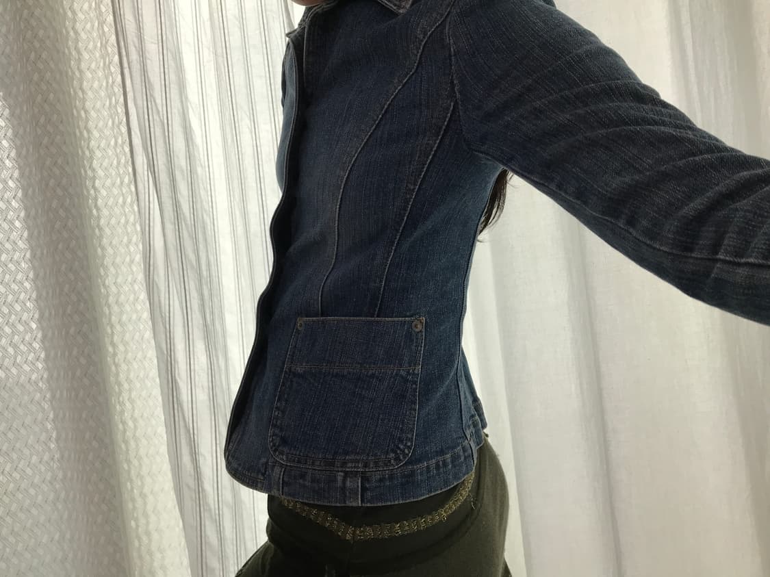 스티치 포켓 데님 자켓 상품이미지2