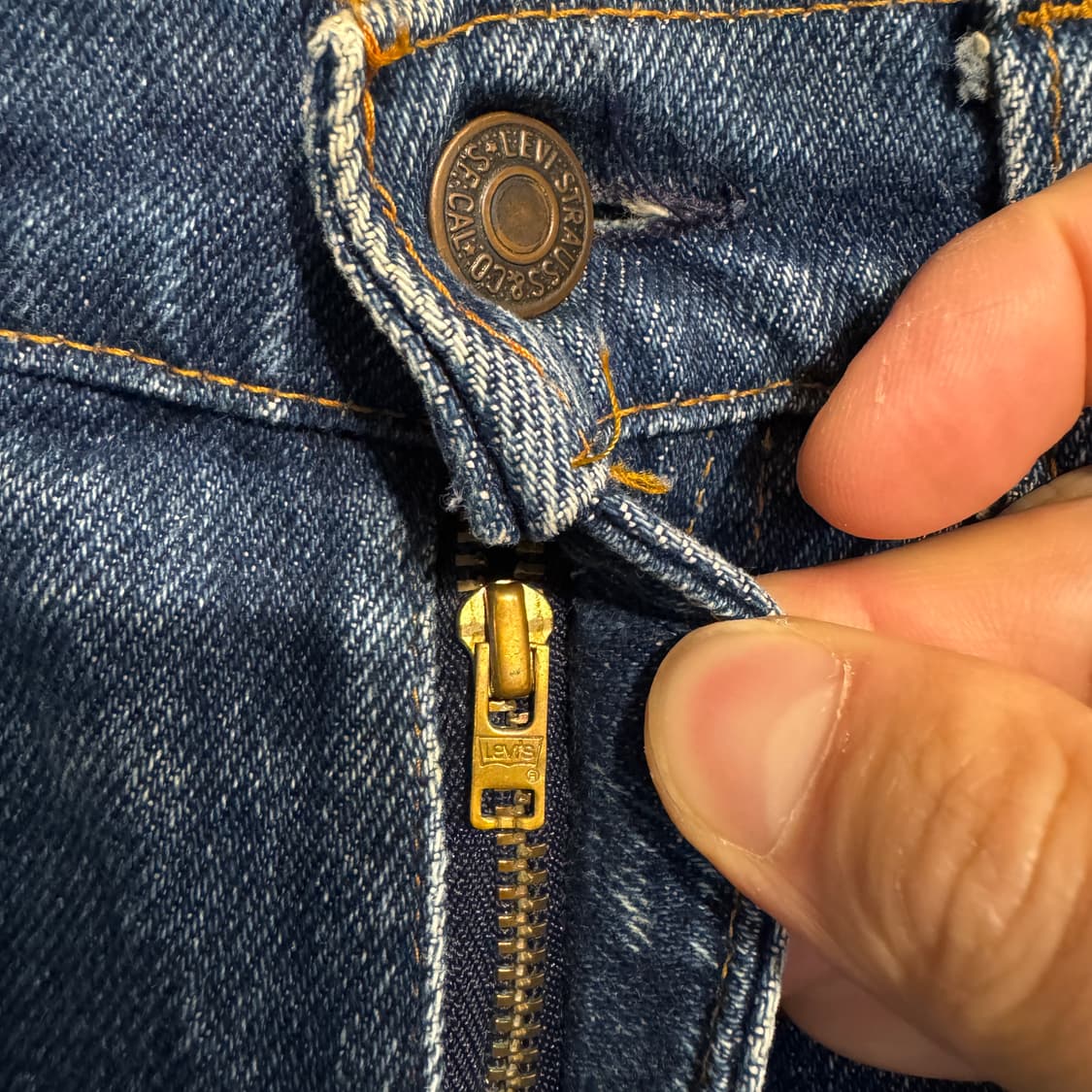 80s 90s Levis Orange Tab Bootcut Cutted 상품이미지8
