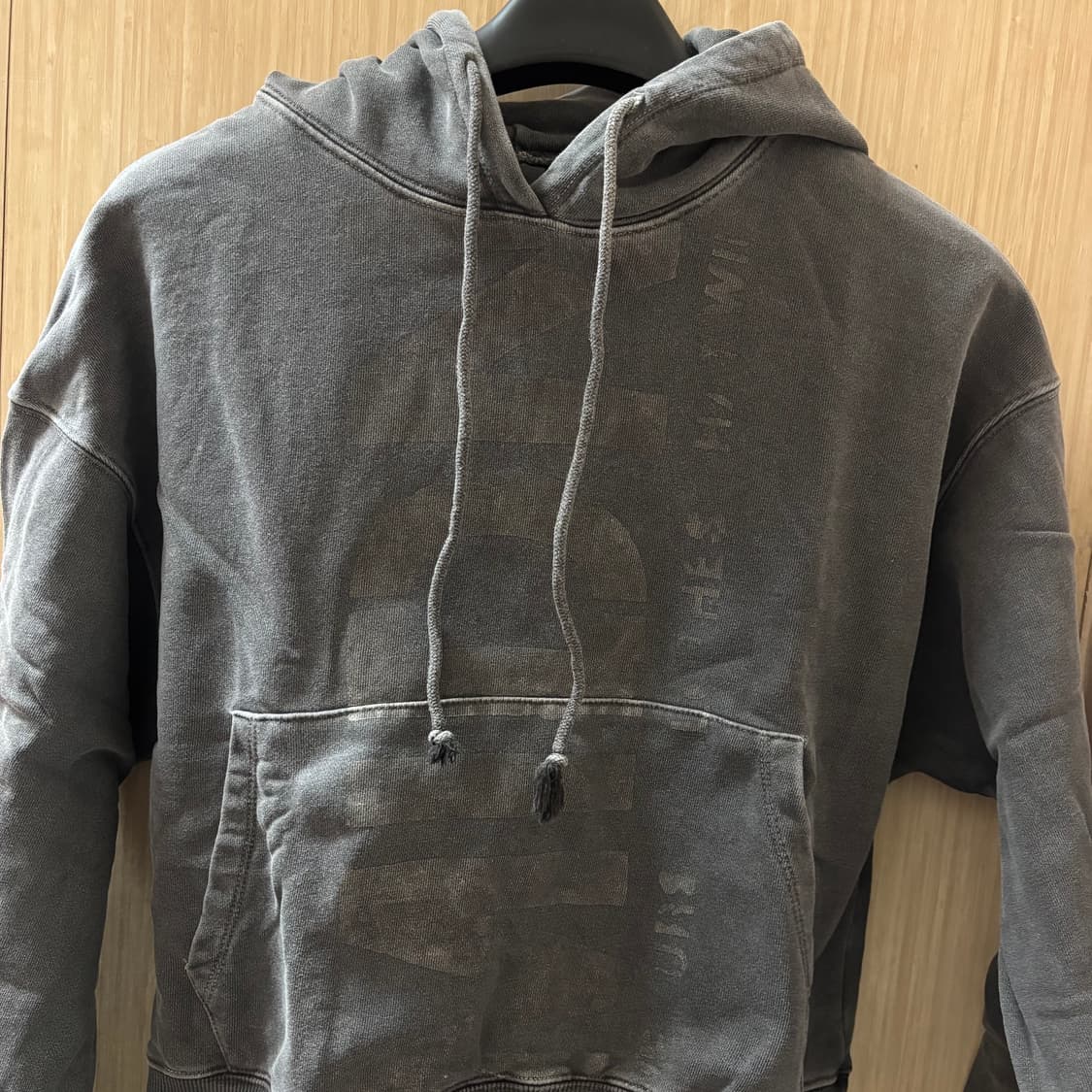 (급처)미드나잇무브 pg logo hood dark grey/후드그 상품이미지2