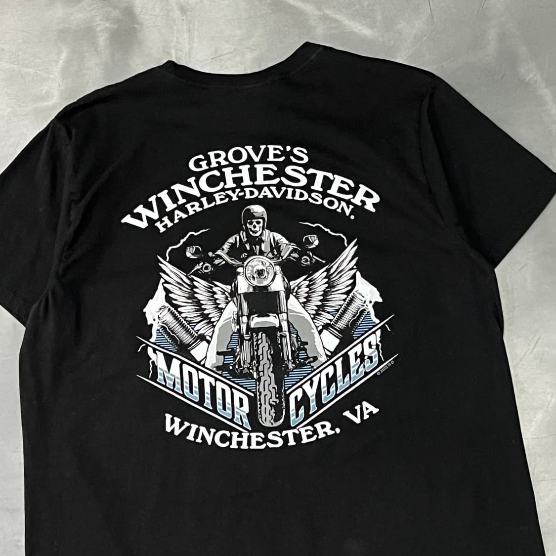  할리데이비슨 프린팅 반팔티 y15722 상품이미지4