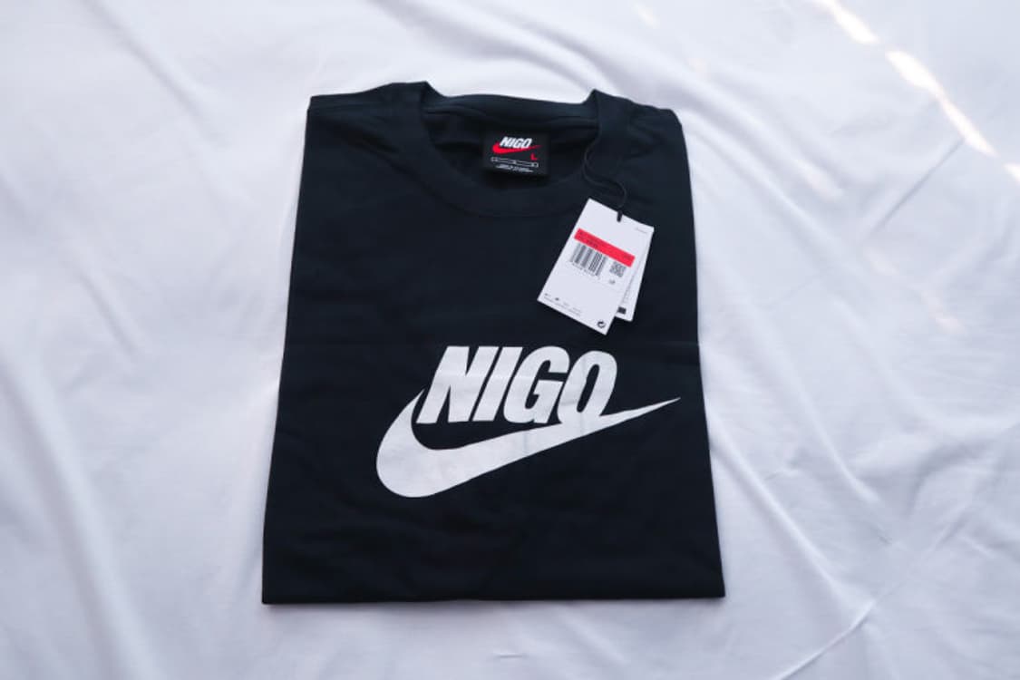 나이키 x 니고 티셔츠 블랙 상품이미지2