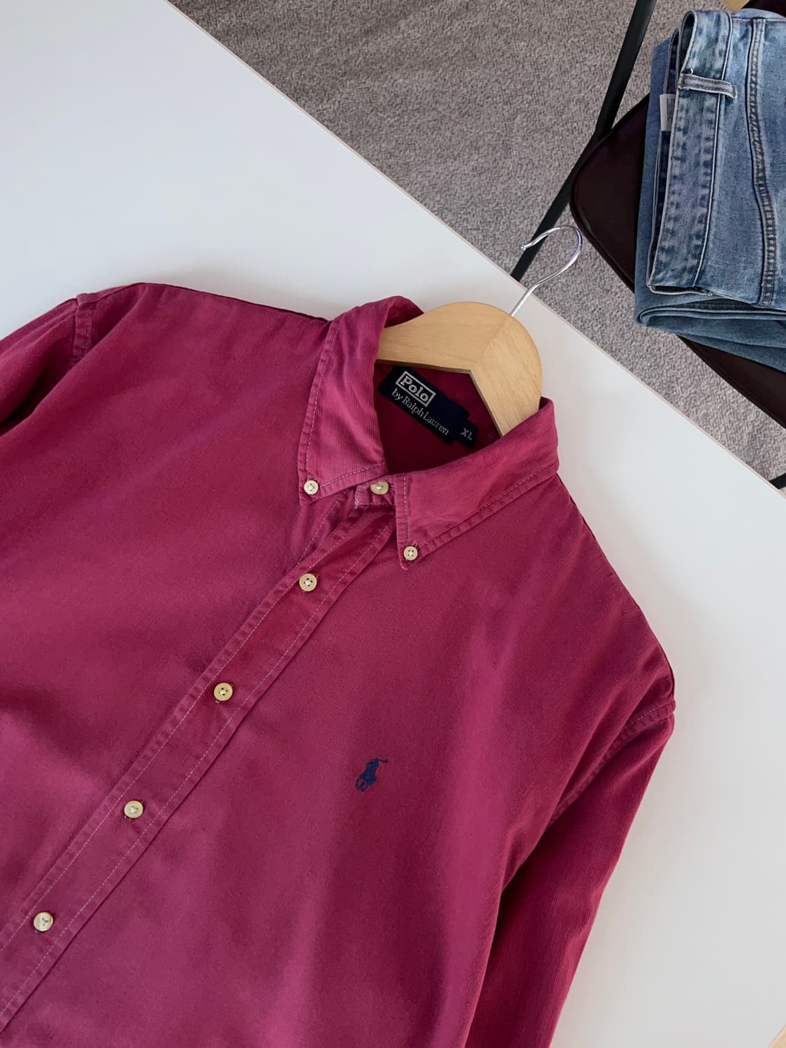 폴로 랄프로렌 골덴 셔츠 100-105 상품이미지1