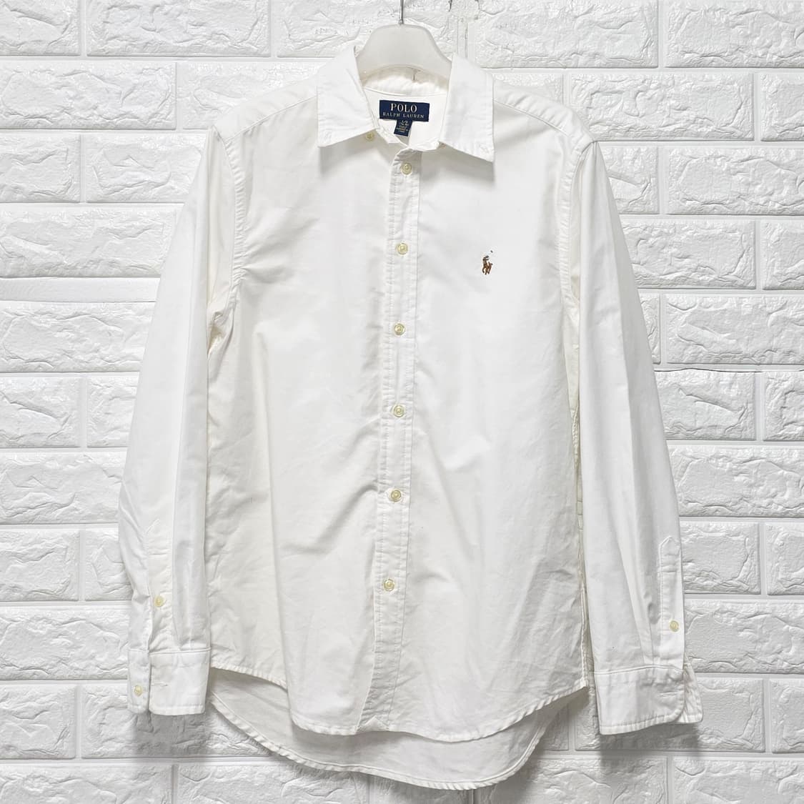 폴로 랄프로렌 화이트 셔츠 성인S 16Y 상품이미지1