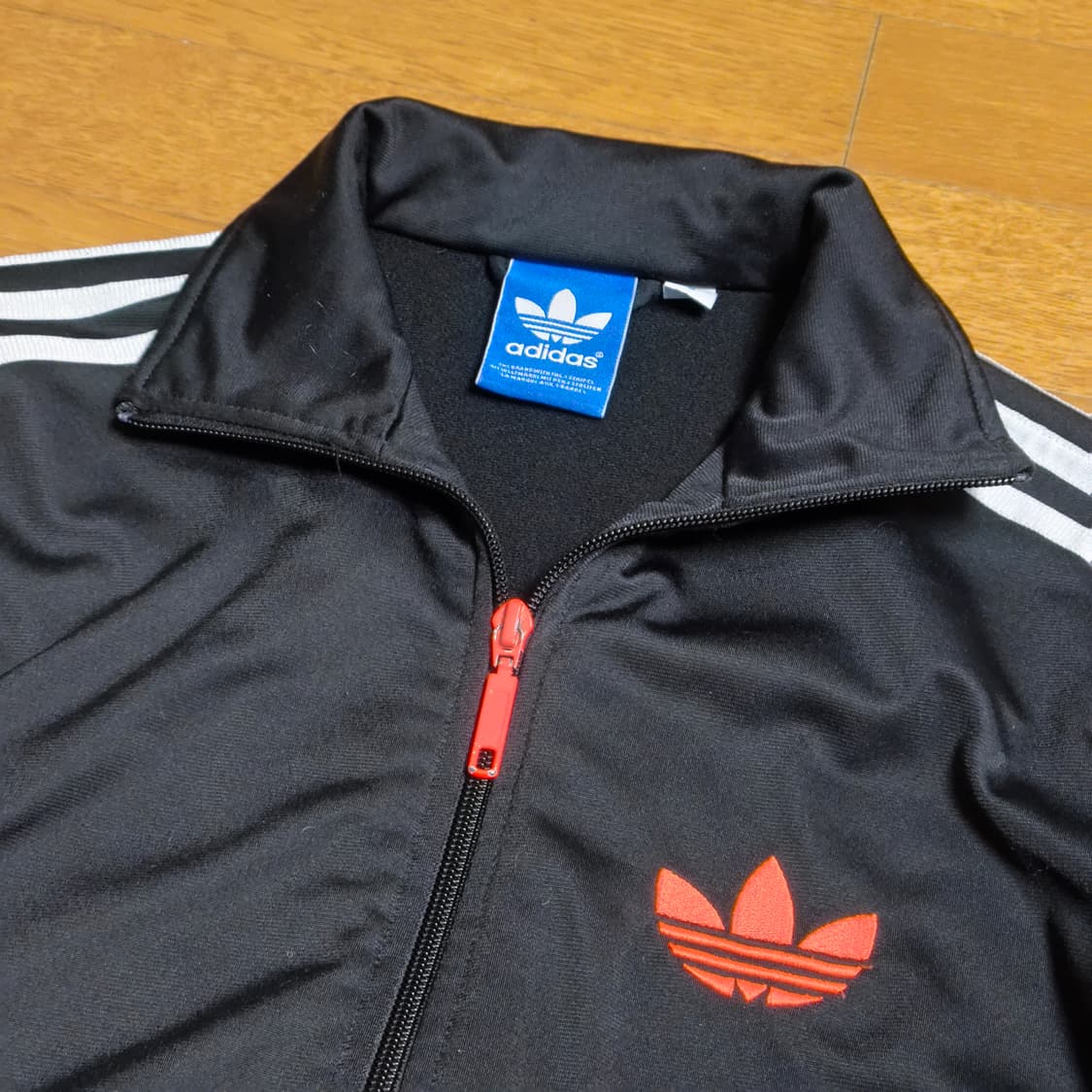 [S] 아디다스 오렌지 파이어버드 트랙탑 져지 상품이미지1