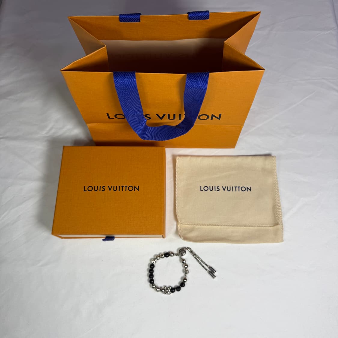 [더스트 구성] 루이비통 모노그램 비즈 브레이슬릿 팔찌 상품이미지7