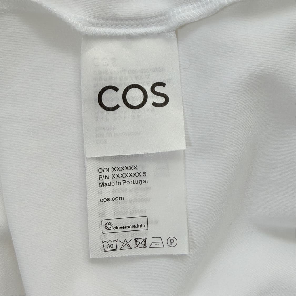 [S] COS 코스 크롭 반팔티셔츠 상품이미지8