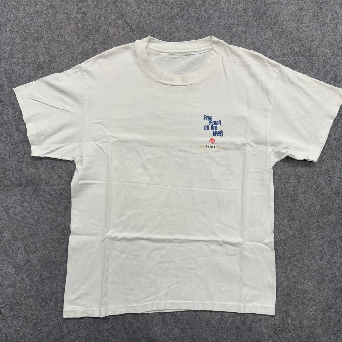 90s Vintage Hotmail Single Stitch Tee 상품이미지2