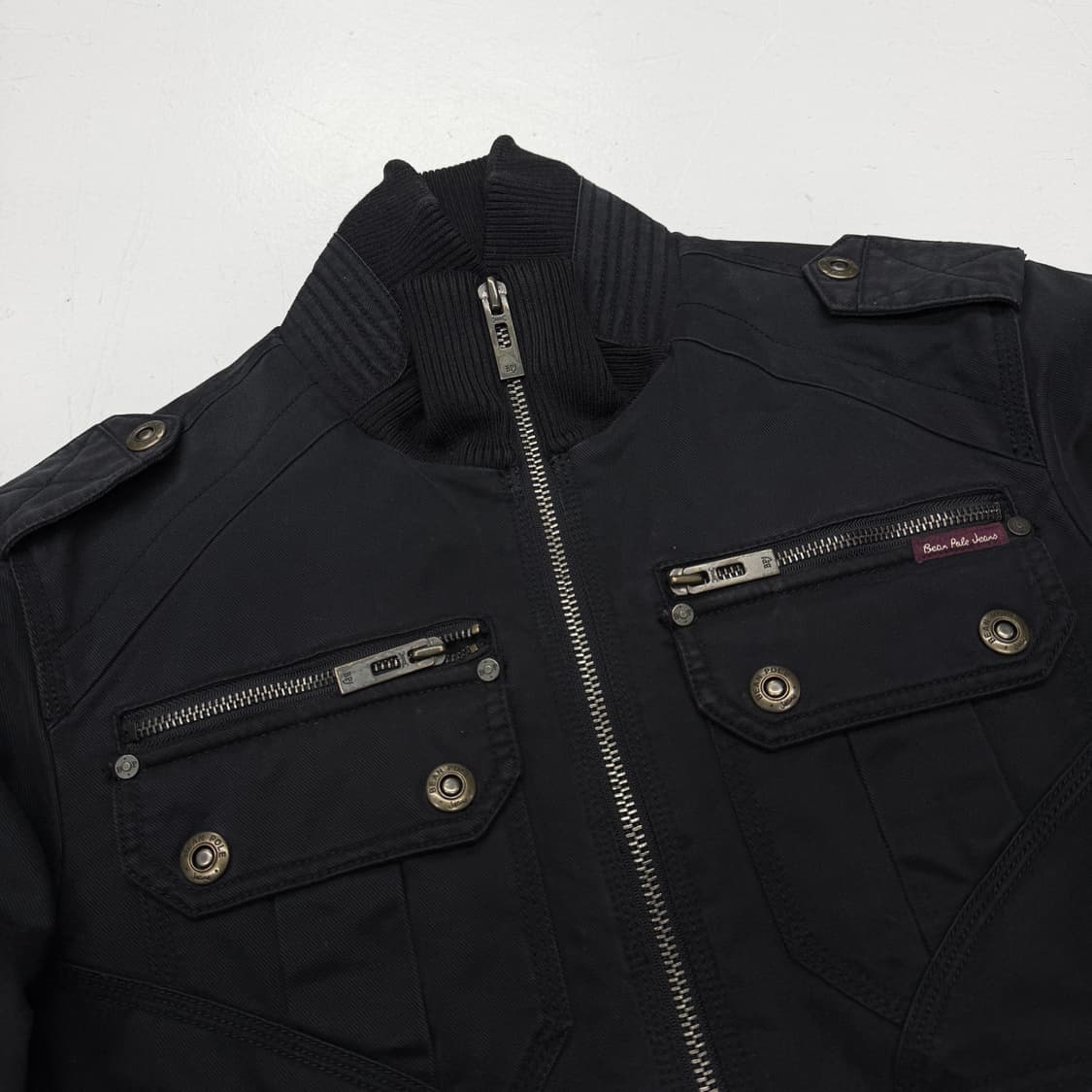 빈폴 Y2K 바이커 점퍼 자켓 상품이미지4