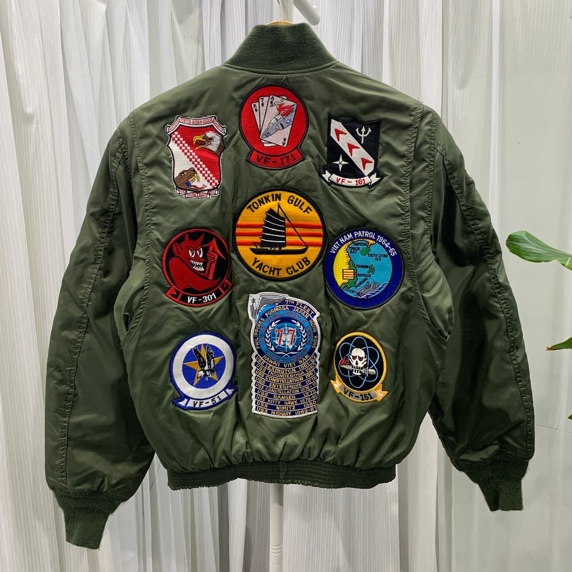 U.S. NAVY 비행대 G-8 WEP 플라이트 재킷 1764 상품이미지2