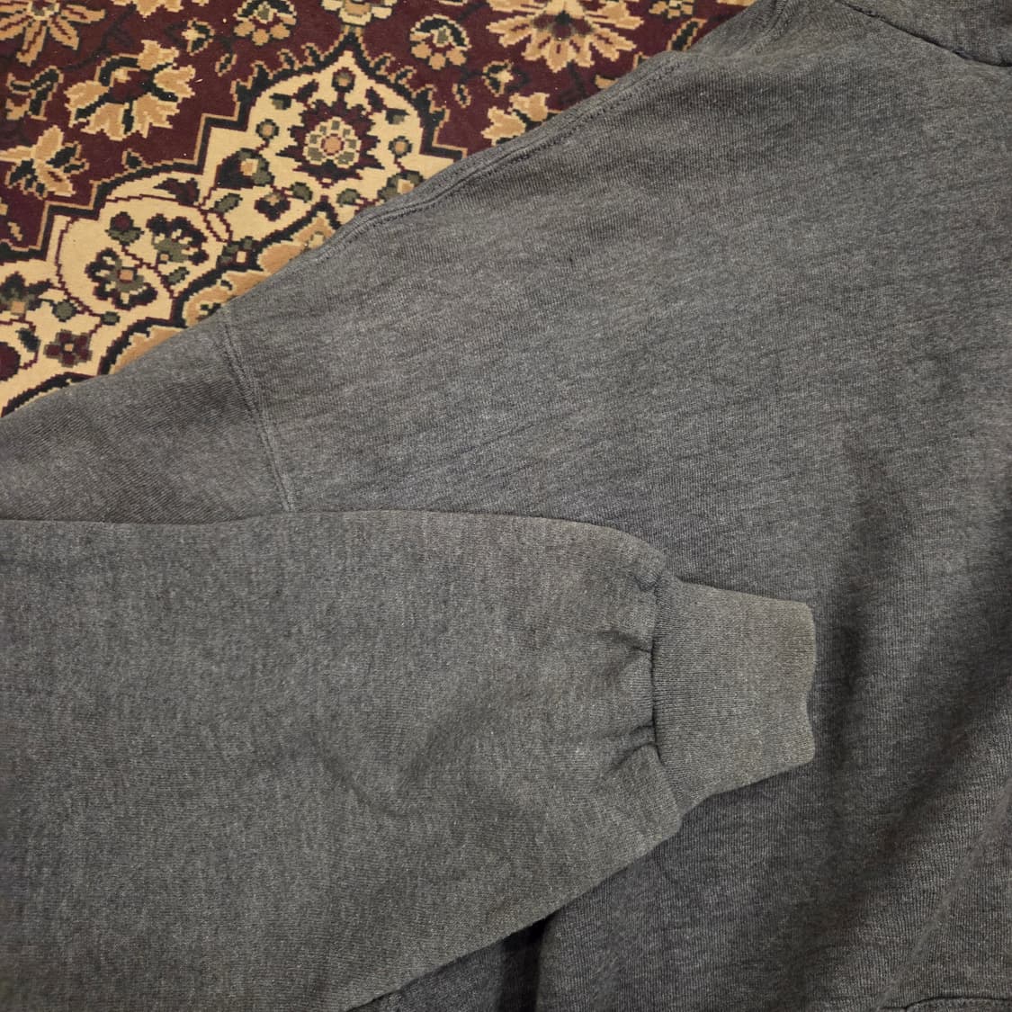 90s 빈티지 러셀 후드집업 다크그레이 XXL 상품이미지6