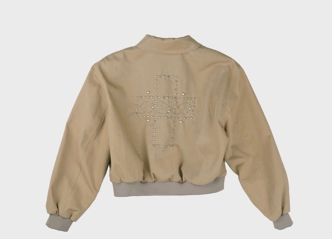 데어드 스터드 블루종 자켓 상품이미지2