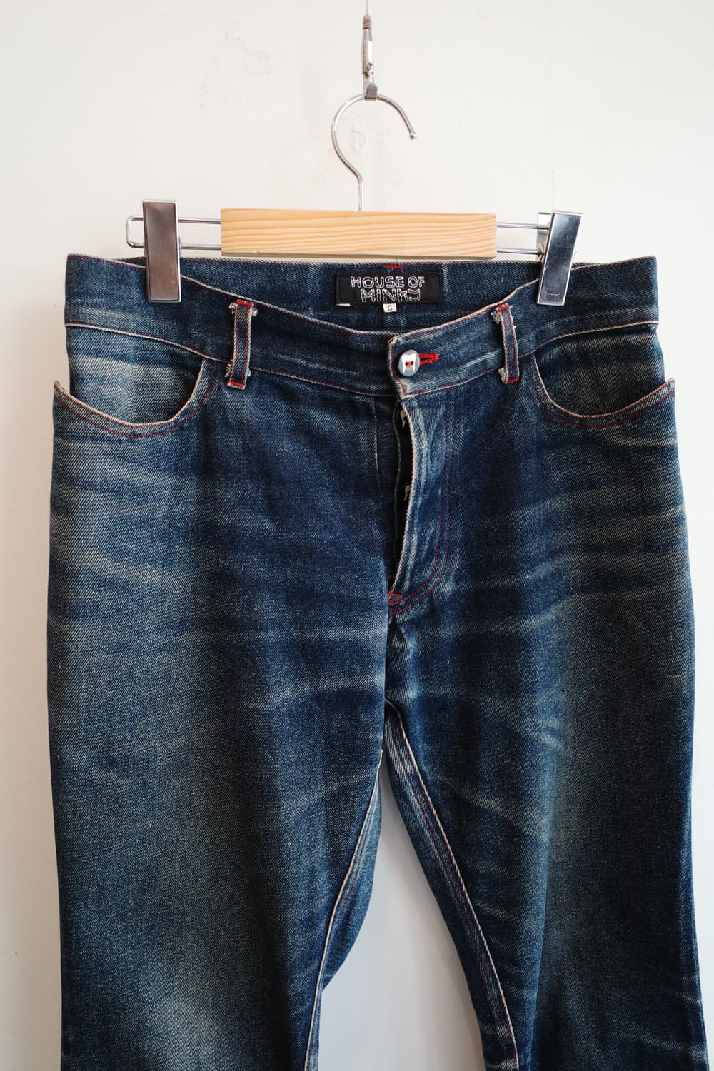 Japan brand 워싱 부츠컷 데님 (30인치) 상품이미지2