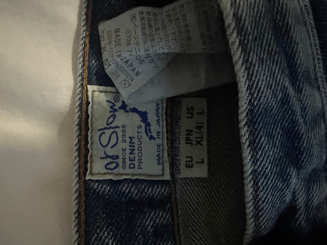오어슬로우 101 데님 4(XL) 상품이미지5