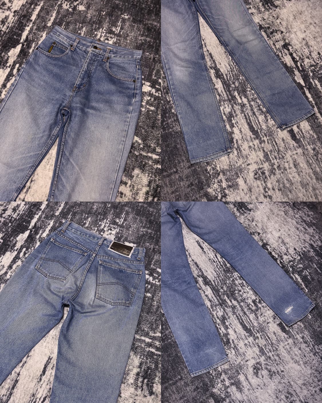 {Armani Jeans} High-Waist Straight Jeans 상품이미지4