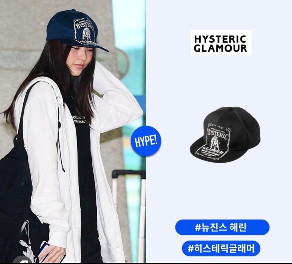 히스테릭글래머 HYS WHISKY 자수 캡 상품이미지2