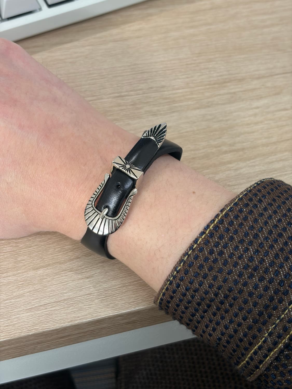 (신품) 토가 레더 뱅글 상품이미지2