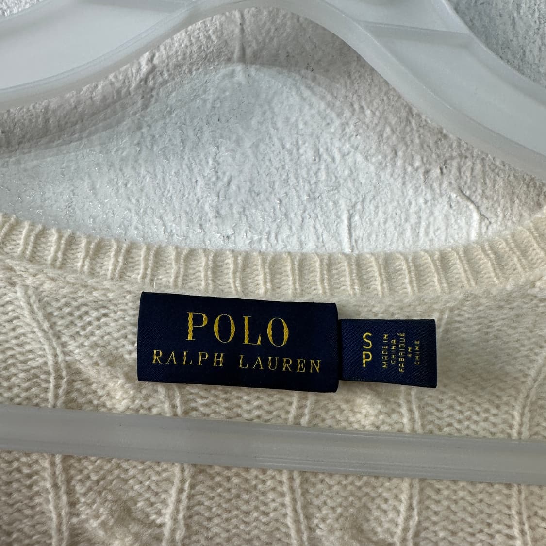 폴로랄프로렌 울캐시미어 니트 여성S 상품이미지3