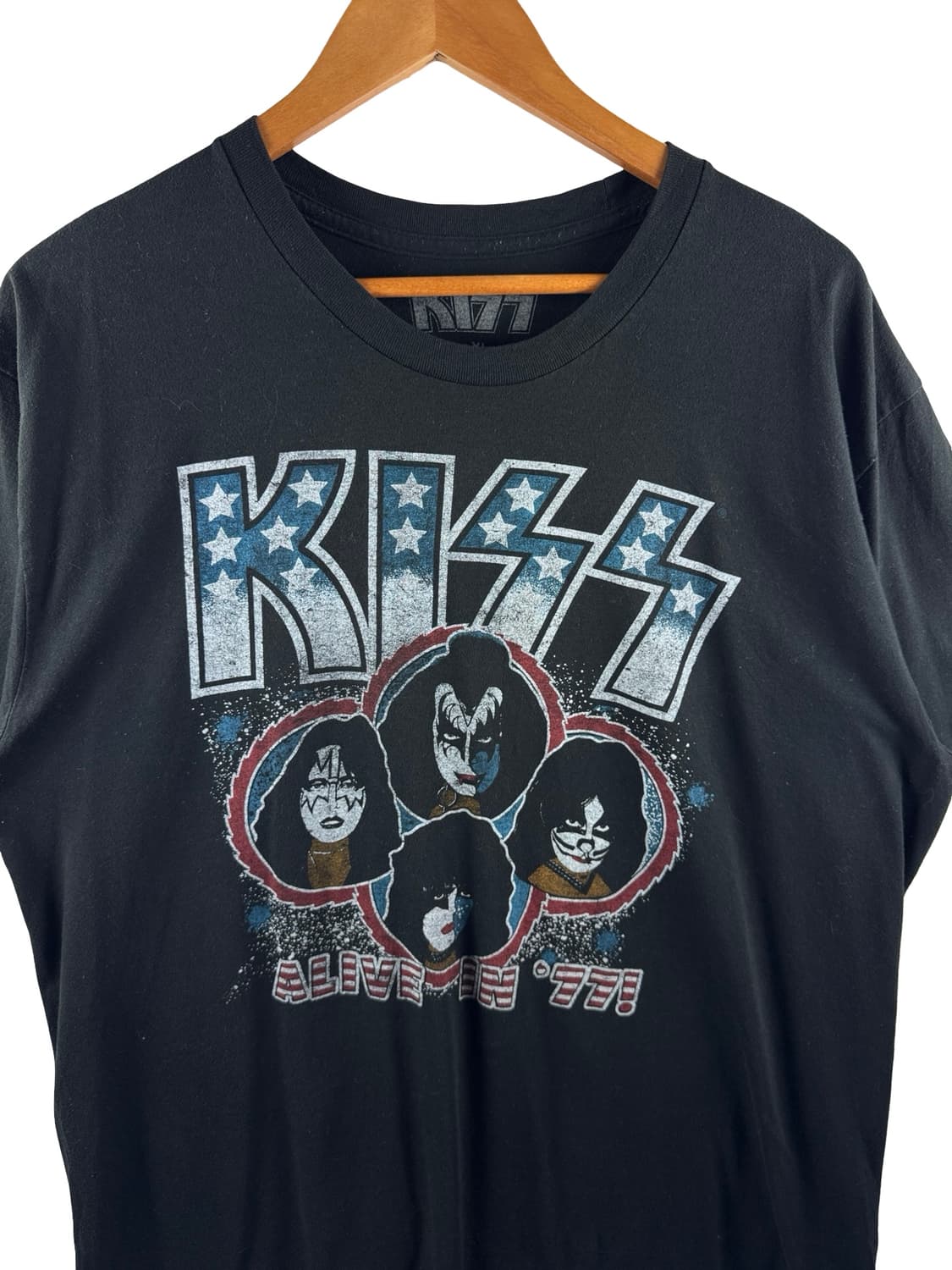 KISS Alive In 77 투어 그래픽 티셔츠3771 상품이미지4