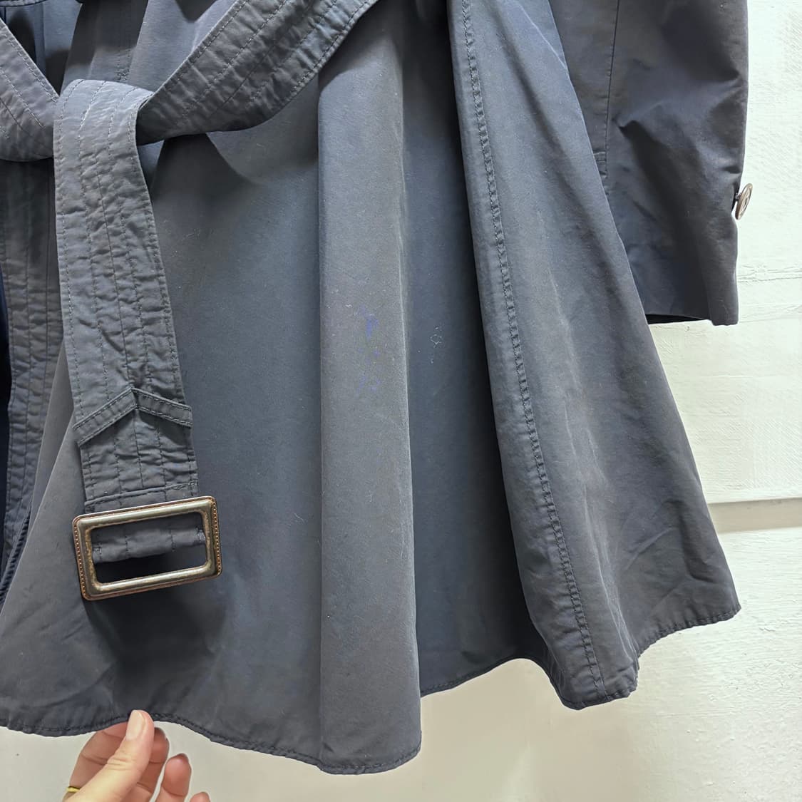 랄프로렌 RALPH LAUREN 네이비 트렌치 코트  상품이미지10