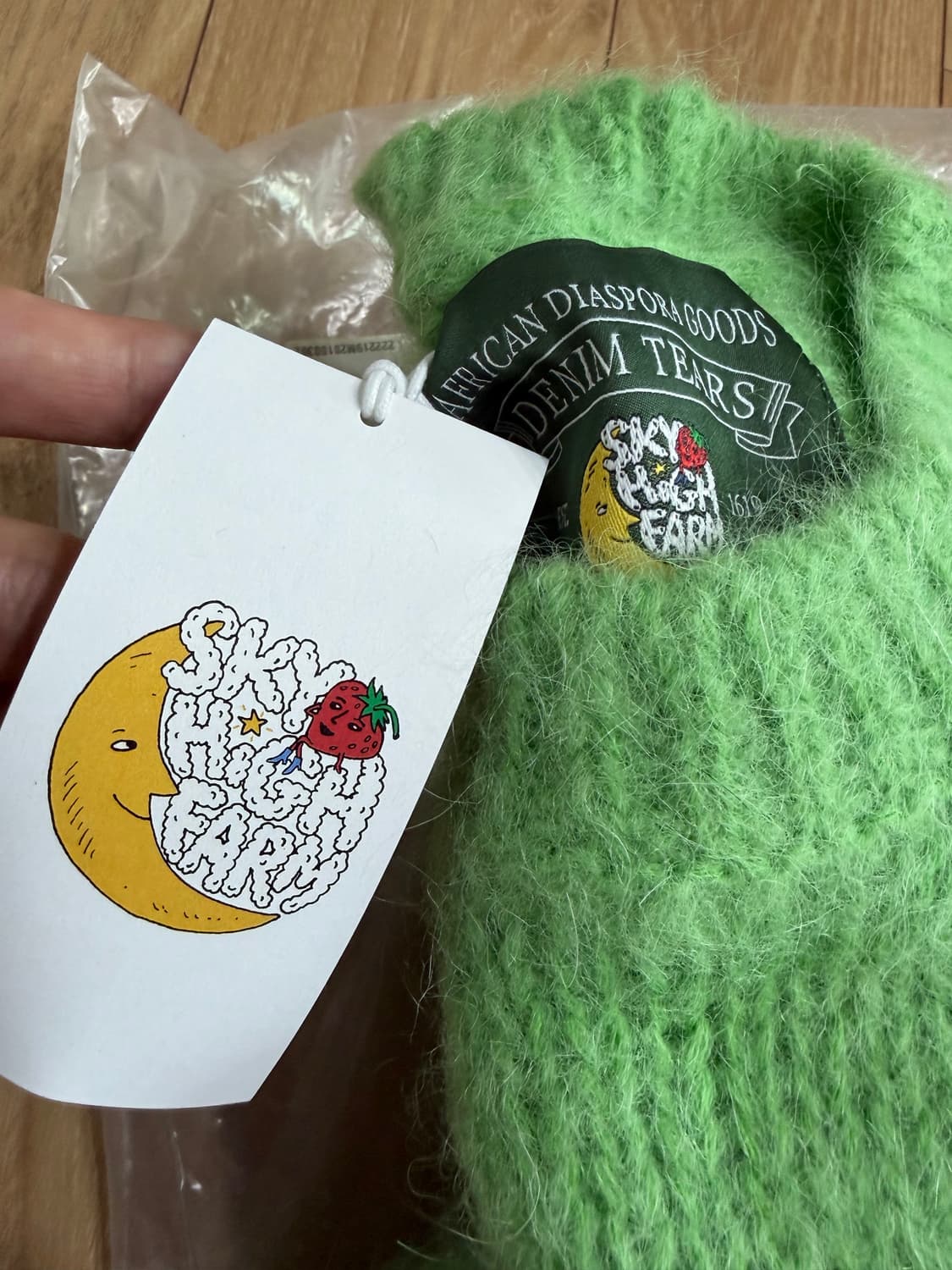 데님 티어즈 x 스카이 하이 팜 유니버스 니트 M 상품이미지3