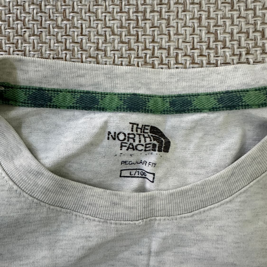 L 노스페이스 긴팔 라운드 티셔츠 0408D 상품이미지2