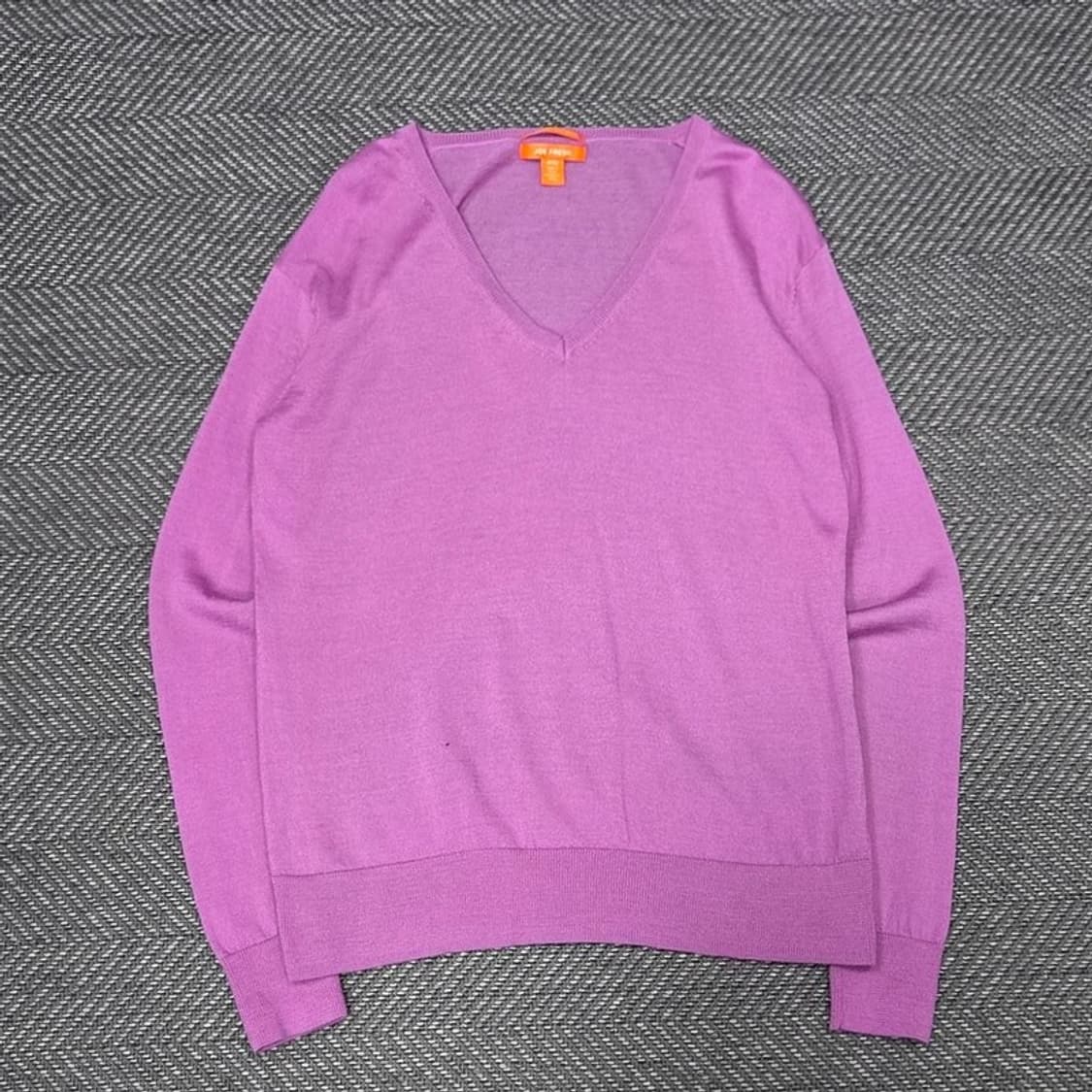 조이프레시 브이넥 메리노울 니트 v1385 상품이미지1