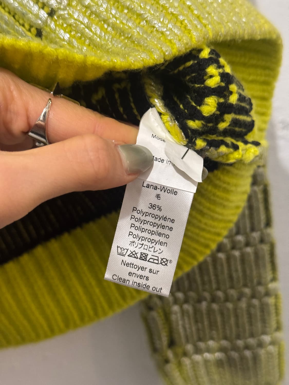 겐조 실버라임 니트 상품이미지4