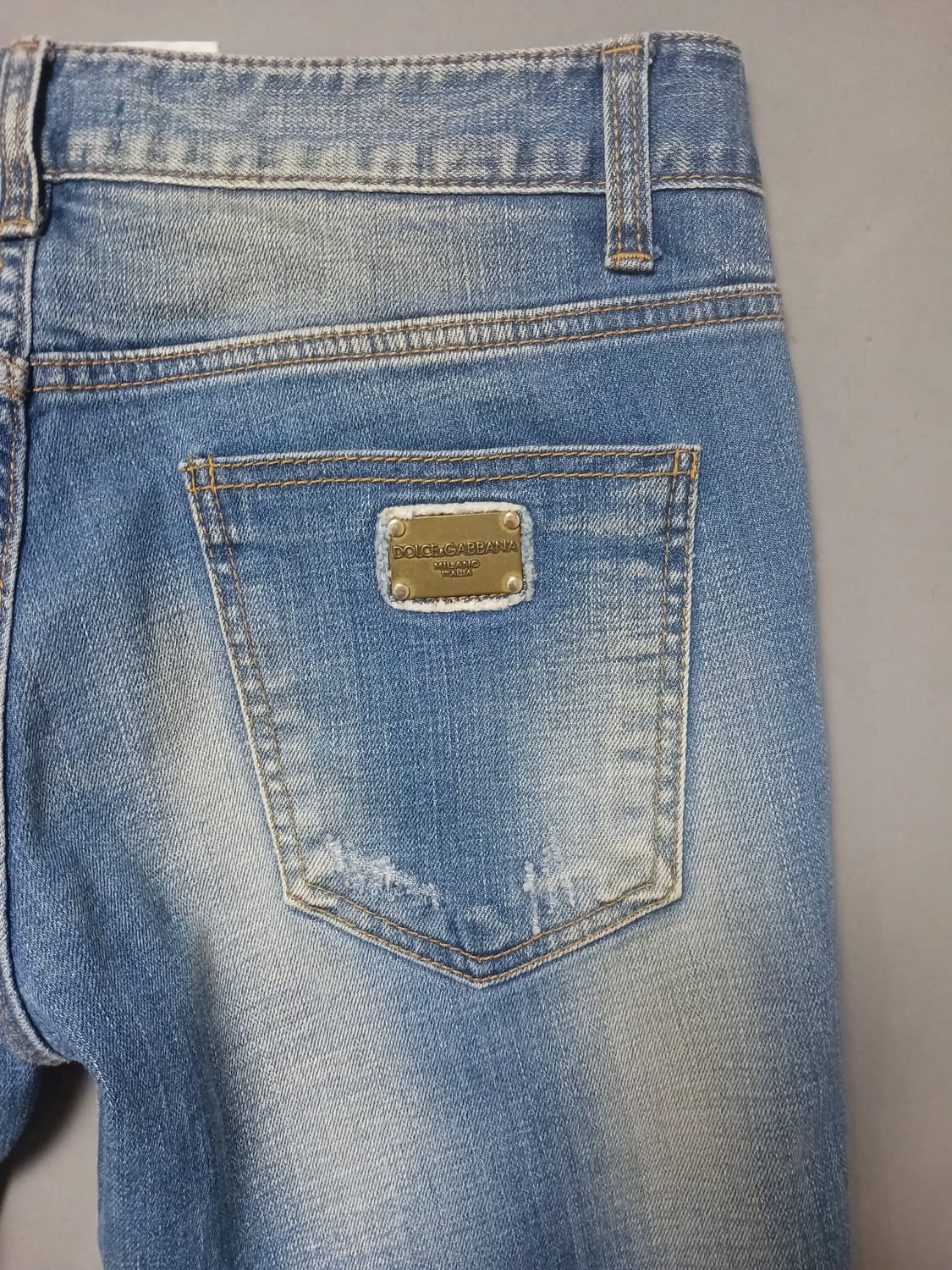 [32] 돌체앤가바나 미니플레이트 14골드진 청바지 상품이미지9