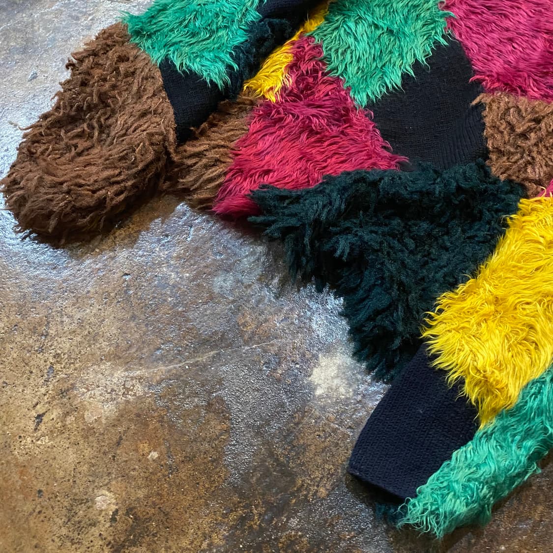 존로렌스설리번 패치워크 니트 상품이미지3