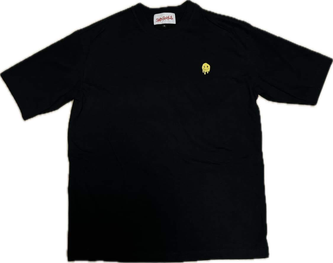 검은색 반소매 티셔츠 상품이미지2