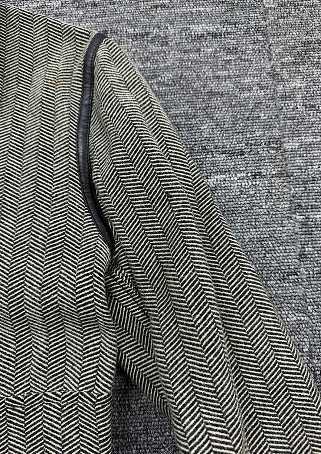 구찌 가죽 코트 S  상품이미지2