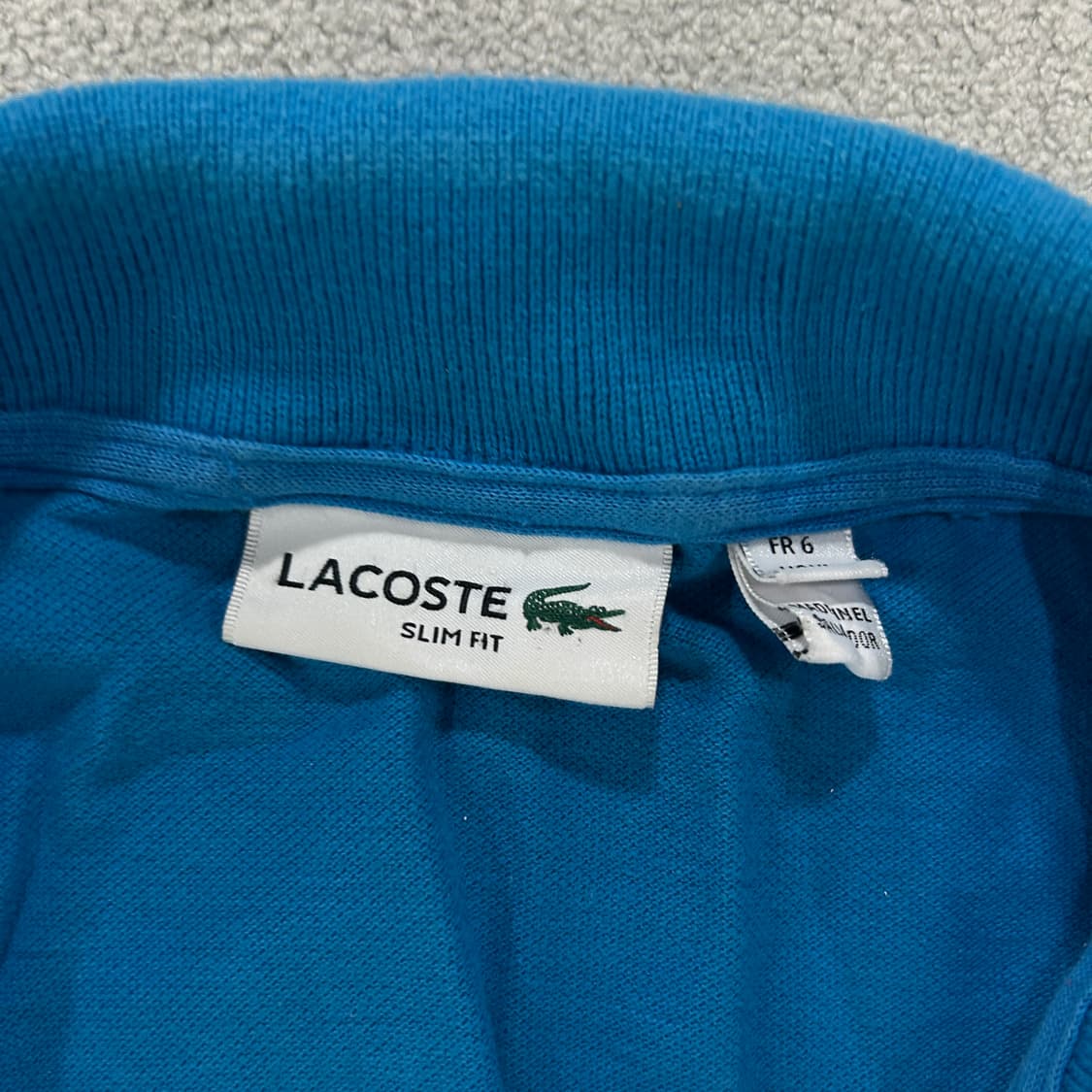 라코스테 블루 반팔 카라티 m 상품이미지2