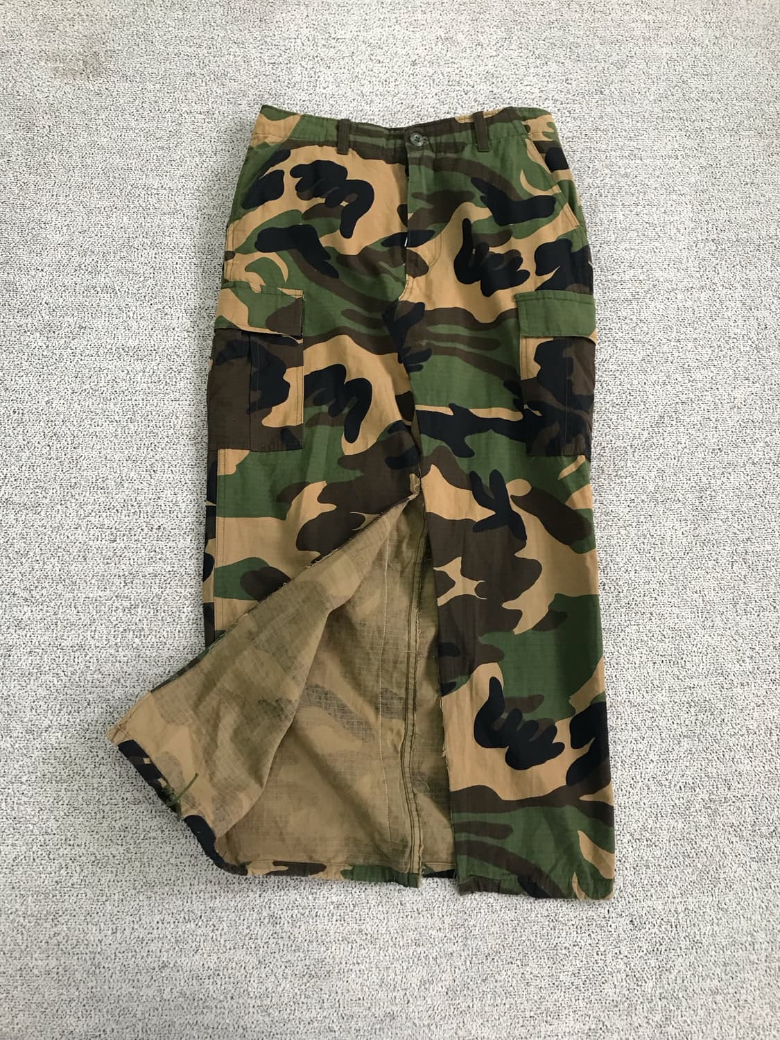 밀리터리 롱 스커트 상품이미지6