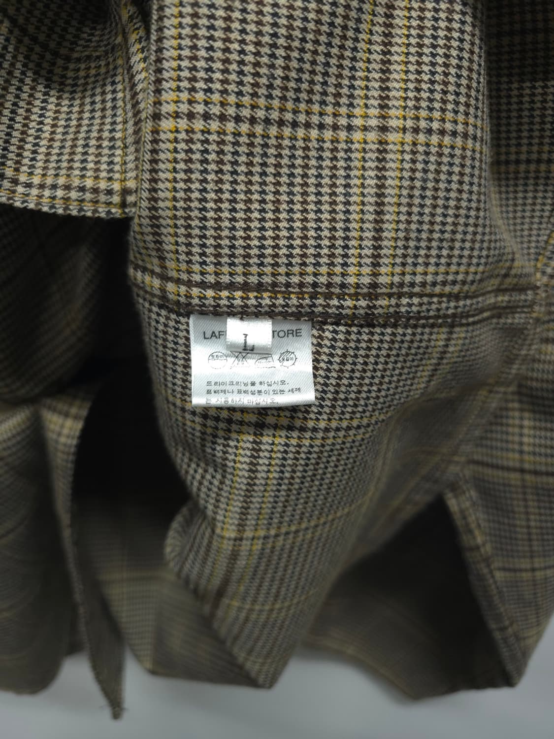 라퍼지스토어 하운드투스 체크 셔츠 자켓 (L사이즈) 상품이미지10