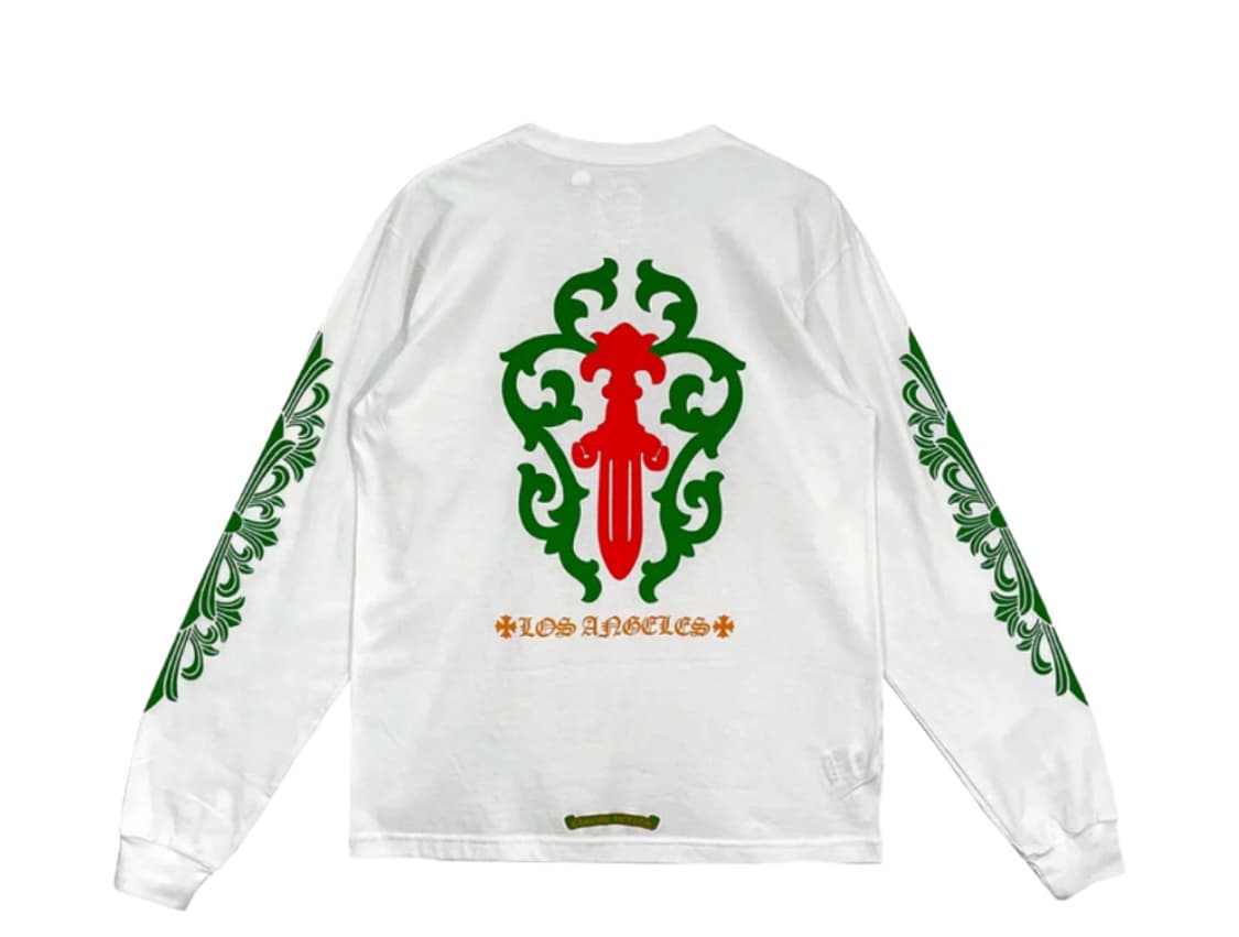 크롬하츠 멀티컬러 롱슬리브, 대거 플로랄 롱슬리브 세트 사이즈 L 상품이미지1