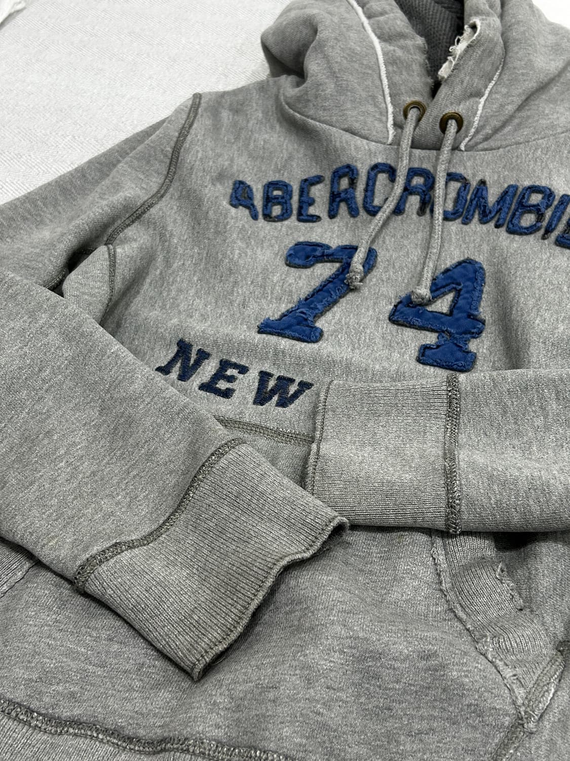 아베크롬비 y2k 안감기모 후드티 여성 M 상품이미지9