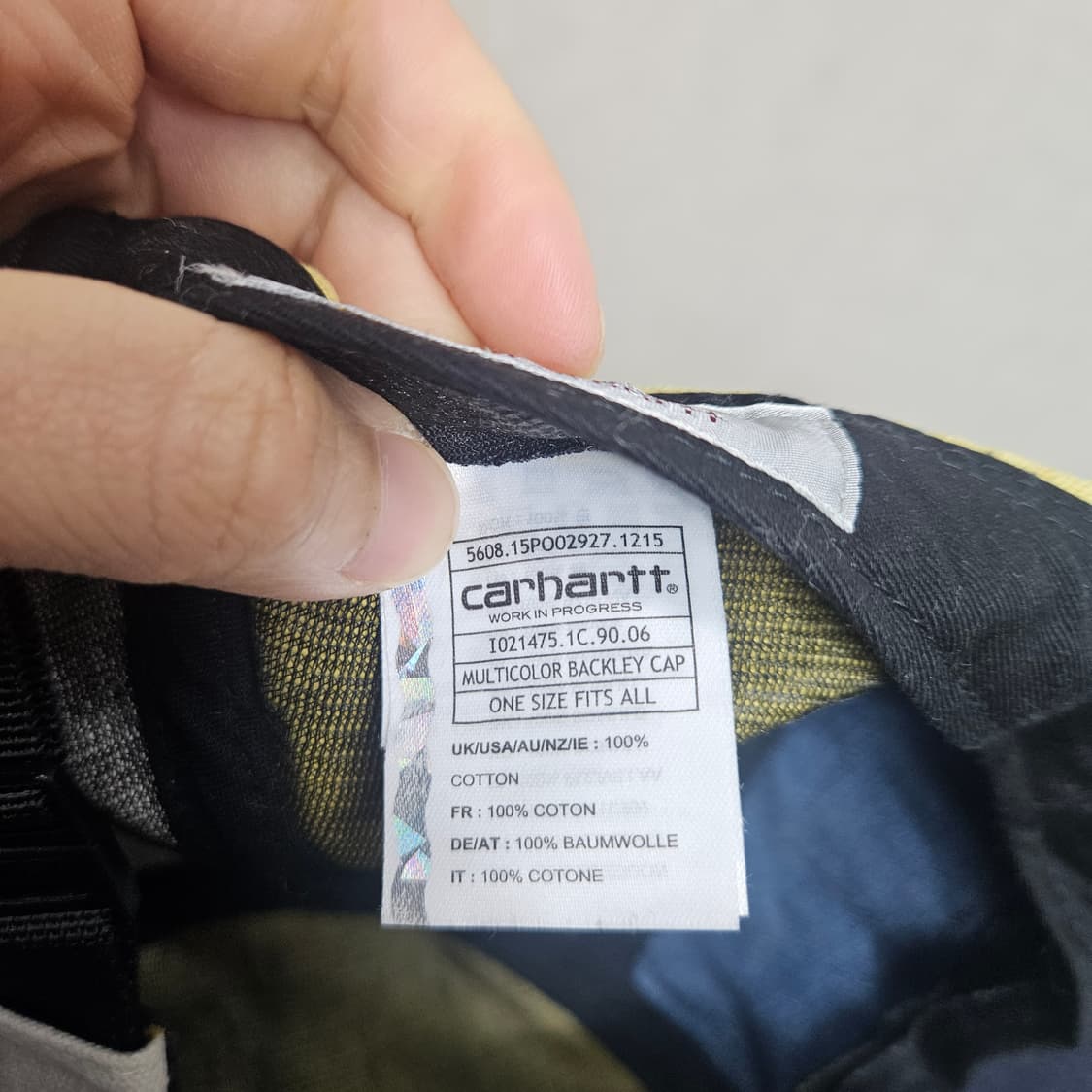 칼하트 캔버스 캠프캡 상품이미지8