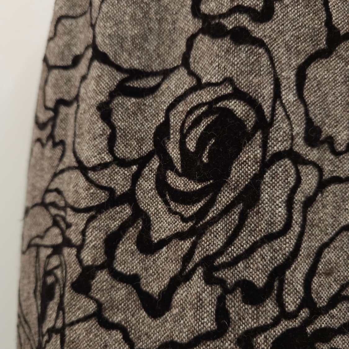 울 플라워 자카드 롱스커트 상품이미지5