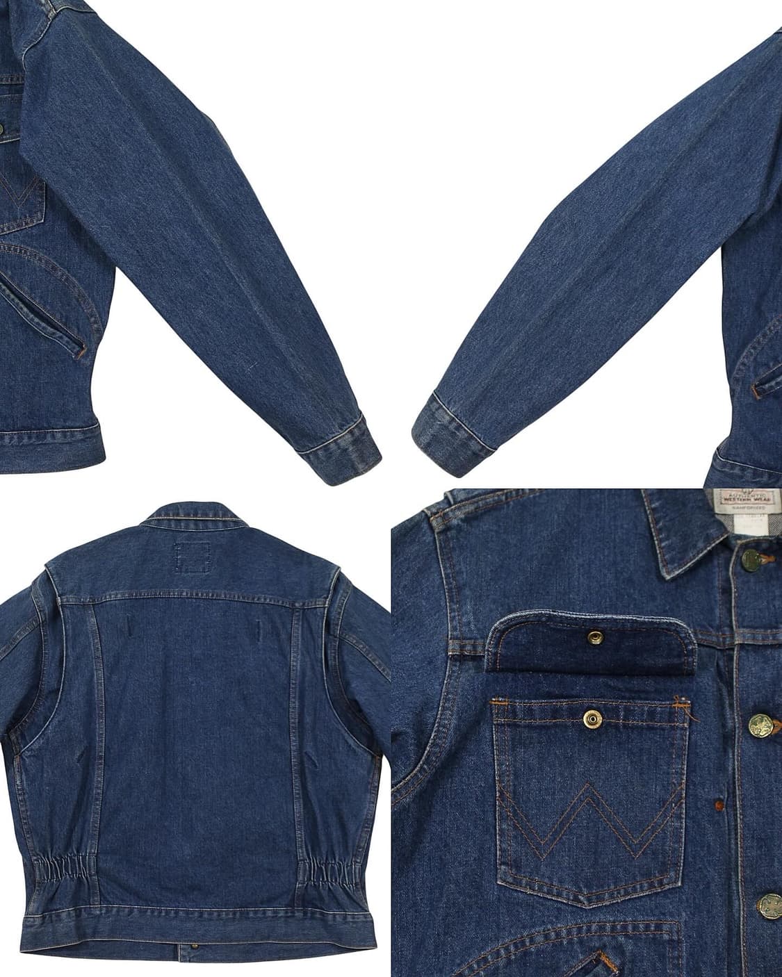 1990s 슈가케인 랭글러 24MJ 데님 자켓 빈티지 상품이미지10